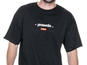 Koszulka OVERSIZE męska PRAWDA WYZWALA