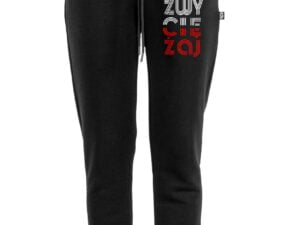 Damskie Spodnie ZWYCIĘŻAJ, czarne.
