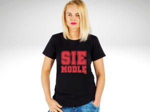 Koszulka męska #SIĘ MODLĘ