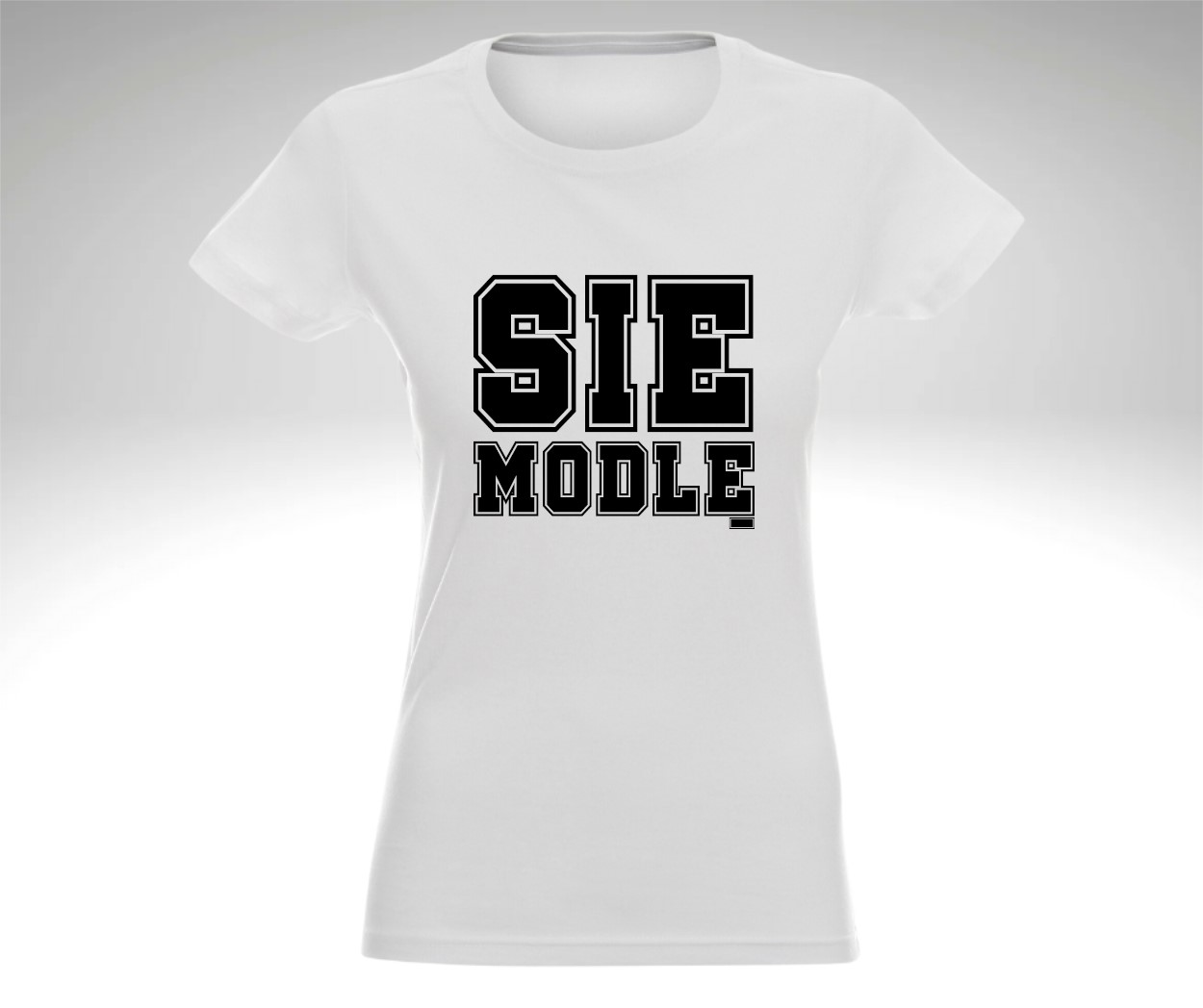 Koszulka damska #SIĘ MODLĘ Koszulka damska #SIĘ MODLĘ