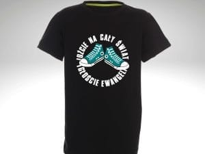 Koszulka dziecięca IDŹCIE NA CAŁY ŚWIAT Koszulka dziecięca IDŹCIE NA CAŁY ŚWIAT