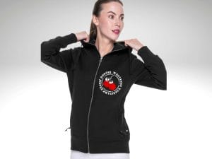 Bluza damska z kapturem rozpinana DOPÓKI WALCZYSZ