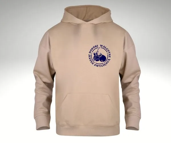 Bluza z kapturem damska DOPÓKI WALCZYSZ
