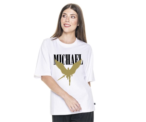 Koszulka OVERSIZE męska ARCHANIOŁ MICHAŁ
