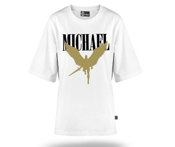 Koszulka OVERSIZE męska ARCHANIOŁ MICHAŁ