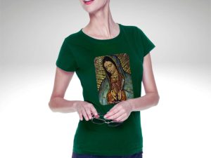 Koszulka damska PATRONKA ŻYCIA POCZĘTEGO